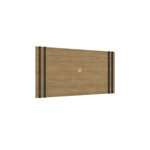 Panel Tv 42" Venezia Castaño Metal